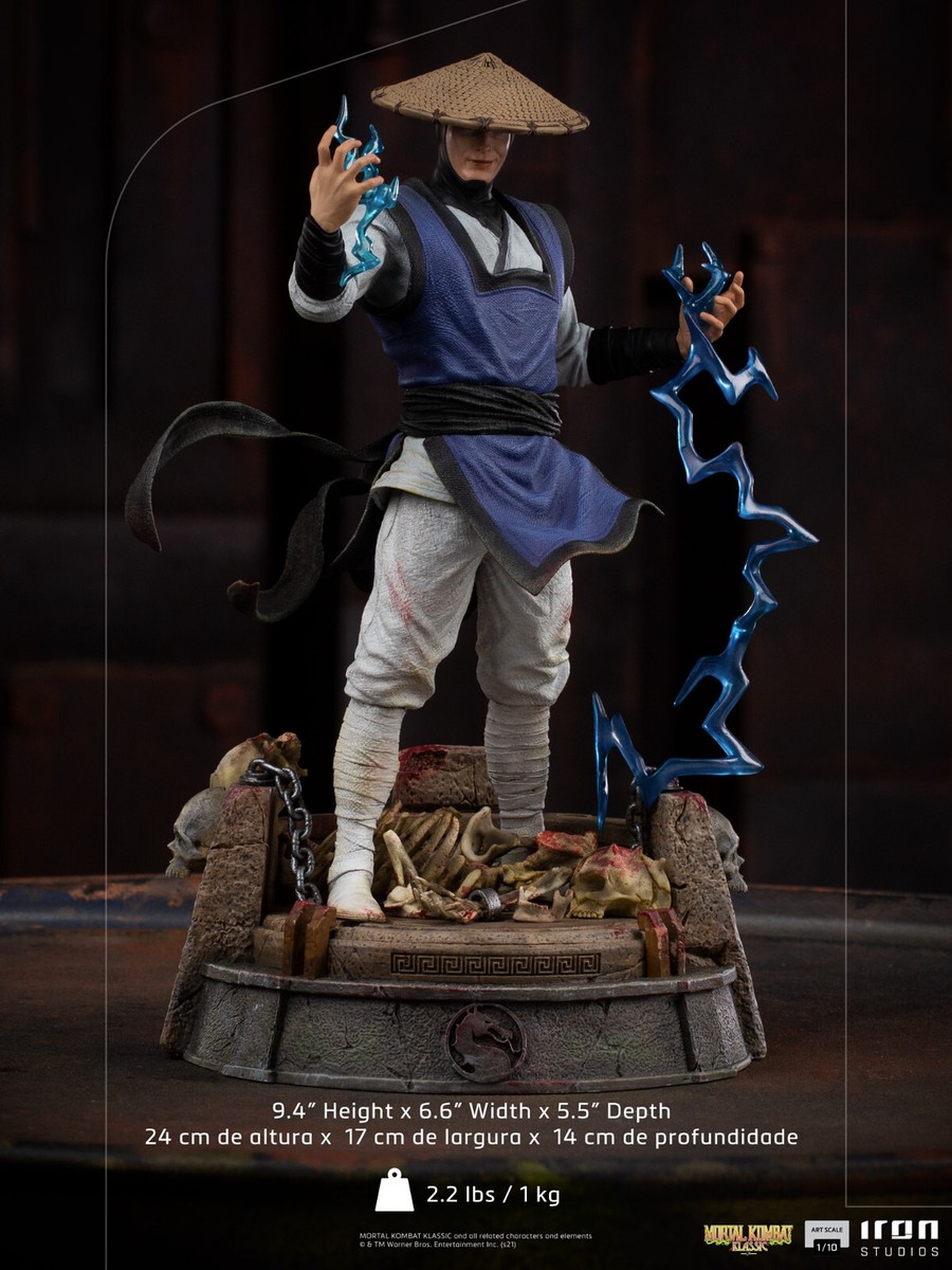 Iron Studios Raiden Art Scale 1/10 - Mortal Kombat | eBay
