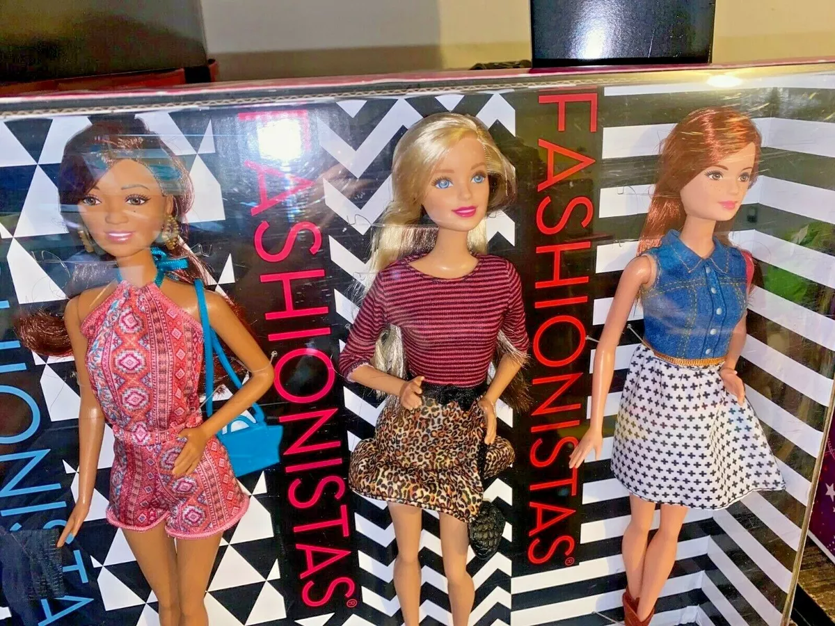 Barbie fashionistas set new arrivals