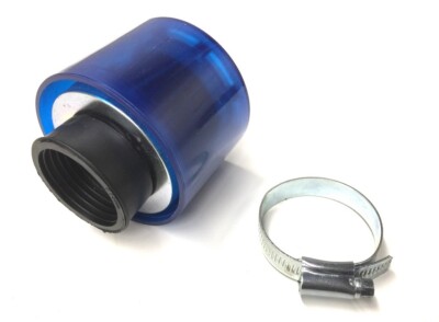 38mm Sport Luftfilter Blau Rund Staubgeschützt Wassergeschützt für Vergaser
