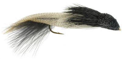 Fly Fishing Flies (Bass, Trout, Salmon, Redfish, Snook) Zoo Cougar Black (x 3)