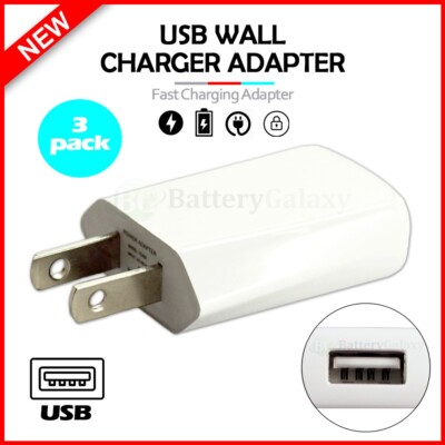 3X Fenzer USB Wall Charger Mini FAST For Samsung Galaxy S25 / S25+ / S25 Ultra