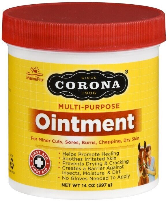 Corona Multi Purpose Skin Healing Ointment Jar 14oz