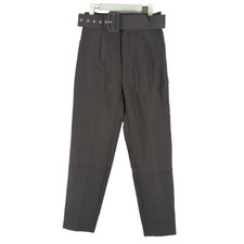 NWT SHEIN Office Pants W/ Belt SMALL(4-6) Skinny Hi Rise Black Stretchy
