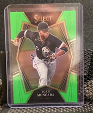 Yoan Moncada 2022 Select Premier Level Neon Green Prizm #20/99 - White Sox