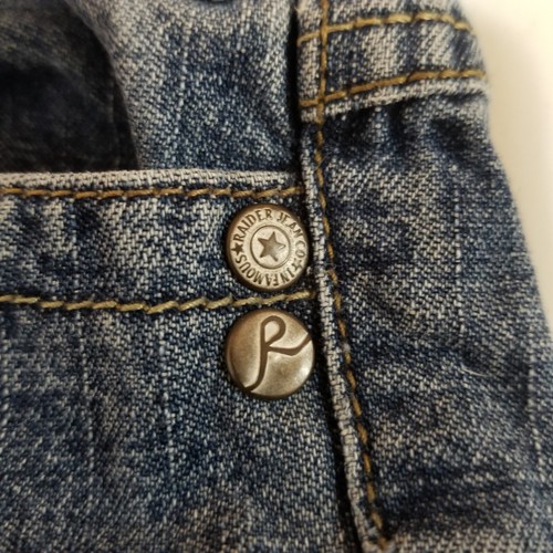 Raiders Anonymous Jean Shorts Boys Size 10 Excellent Condition Blue Designer - Picture 7 of 14