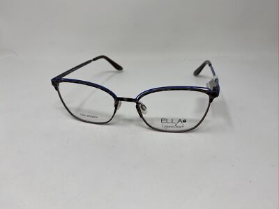 ELLA LAGUNA BEACH EYEWEAR 701126 30 50/17/135 PURPLE BLUE EYEGLASSES ZO62