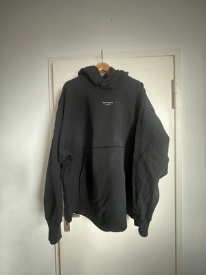 Acne Studios reverse Logo Hoodie M Schwarz