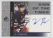 2022 SP Authentic 2002-03 Retro Sign of the Times Neal Pionk #RSOTT-NP Auto 00rs