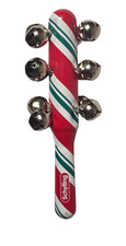 Schylling Hand Jingle Bells Sleigh Bells Stick Musical 8" Shaker
