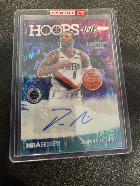 2019-20 Panini NBA Hoops - Hoops Ink Damian Lillard #HI-DLL (AU)