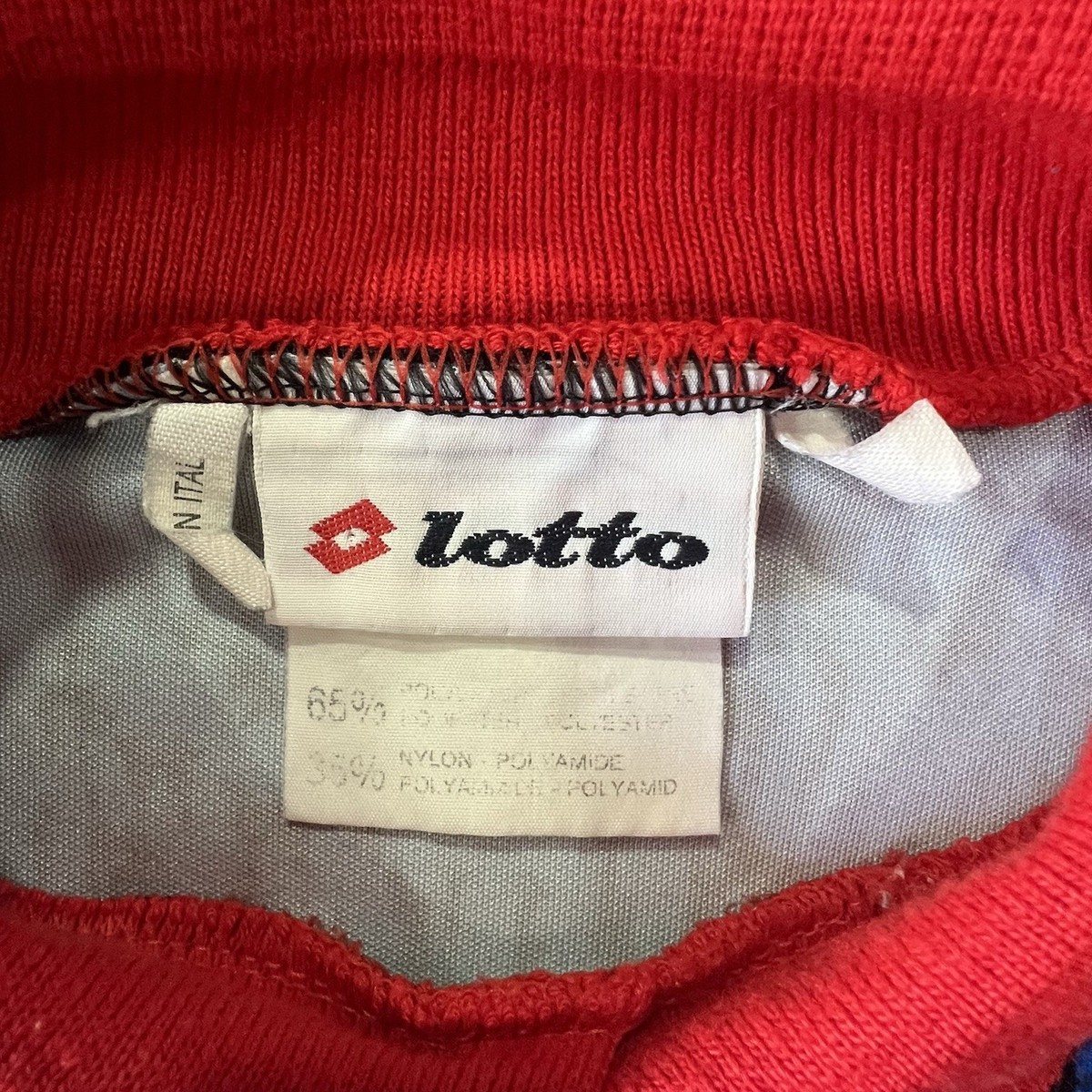 lotto キーパーシャツ イタリア XL相当 ドイツチーム？ LOTTO GOALKEEPER SHIRT 1990s JERSEY VINTAGE SOCCER SIZE XL