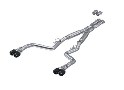 MBRP S71133CF Doppel Quad Exit Auspuff für 15-23 Dodge Challenger 5.7L 6.2L 6.4L