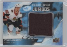2019 Upper Deck Ice Rookie Relic Jumbos /199 Vitalii Abramov Vitaly #RRJ-VA av1