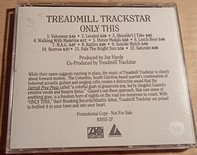 Treadmill Trackstar   Only This  -  Promo  Copy       -  CD  -        (JG4083)