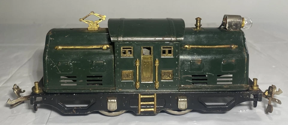 Lionel Pre War 250 Electric Locomotive Green O Gauge - Image 2 of 4