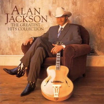 CD Alan Jackson The Greatest Hits Collection CARDBOARD SLIPCASE Arista Nashv