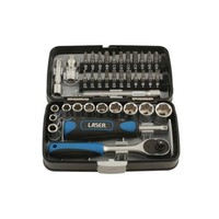 "Laser Tools Stecknuss- Und Bit-Set 1/4\"D 38-Tlg 5960"
