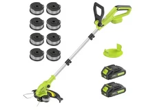 Jagrom Electric String Trimmer Cordless with 2x2.0Ah Battery, 20V Battery Powere