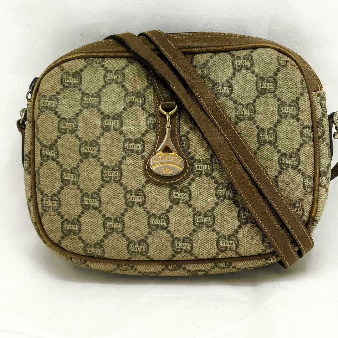 GUCCI GG Plus Shoulder Bag 6416 in Signature Monogram