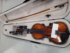 special offer 3/4 Size Violin Kit 4 String Solid wood Violin Ebony Maple