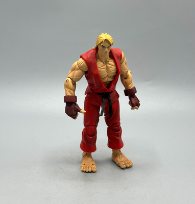 Street FIghter Ken Action Figure Red Round 2 Capcom Sota Toys
