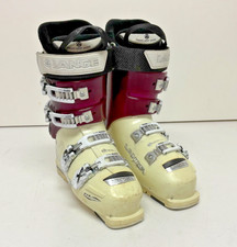Lange RX 100 LV Warm Inside Power Wrap Wedge Alpine Ski Boots MDP 25 US Womens 8