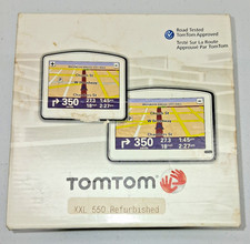 TomTom XXL 550 Refurbished Widescreen 5 Inch Car GPS Navigation System Working