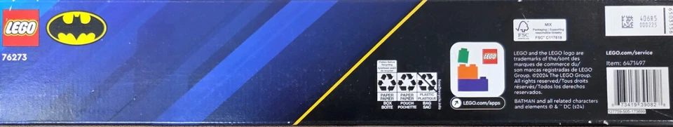 LEGO Super Heroes: Figura de construcción de Batman y la bicicleta Bat-Pod Lego 76273 Foto 3 de 4