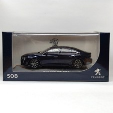 Norev Peugeot 508 Dark Blue 1/43 Color Sample Peugeot Exclusive Authentic Model