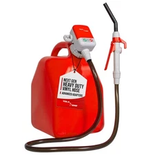 - Flow Control Fuel Transfer Pump 2nd Gen. - Powerful Transfer at 2.5 GPM, Ne...