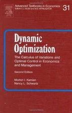 Dynamic Optimization: The - Hardcover, by Morton I. Kamien; - Acceptable