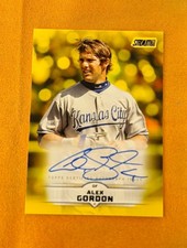 Alex Gordon 2025 Stadium auto SCBA-AGO yellow