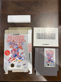 Blades of Steel Nintendo NES complete in Box CIB - Excellent Condition!!