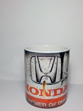 Oil Can effect Honda Logo, Premium quality ceramic 11oz mug