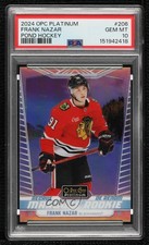 2024 O-Pee-Chee Platinum Pond Hockey Variant Frank Nazar #206 PSA 10 GEM MT 11pm