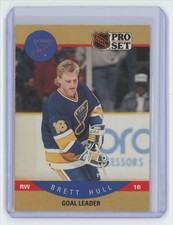 1990-91 NHL Pro Set Brett Hull . St. Louis Blues #395