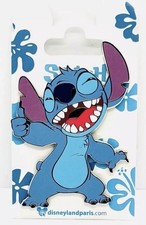 Disneyland Paris Exclusive Stitch Pin 2022 Thumbs Up Theme