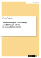 Dimitra Tziouvara | Weiterbildung Als Vertrauensgut - Anforderungen An Die...