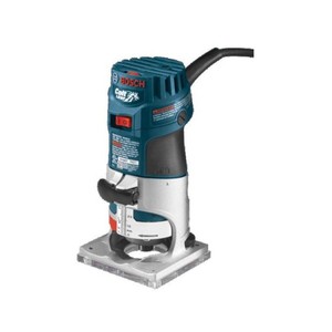 Bosch PR20EVSK-RT 1 HP Corded Electronic Palm Router Kit Certified Refurbished
