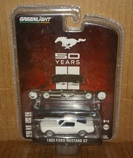 GREENLIGHT: "1965 Ford Mustang GT" 50 Years Limited Edition 1:64 NIP- 2014