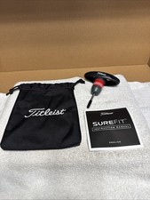 BRAND NEW Titleist Golf VALUABLES POUCH With SureFit Wrench  Instruction Manual