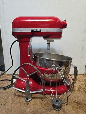 KitchenAid Pro 600 Professional Series Red 6 Qt Bowl-Lift Mixer 575 Watts