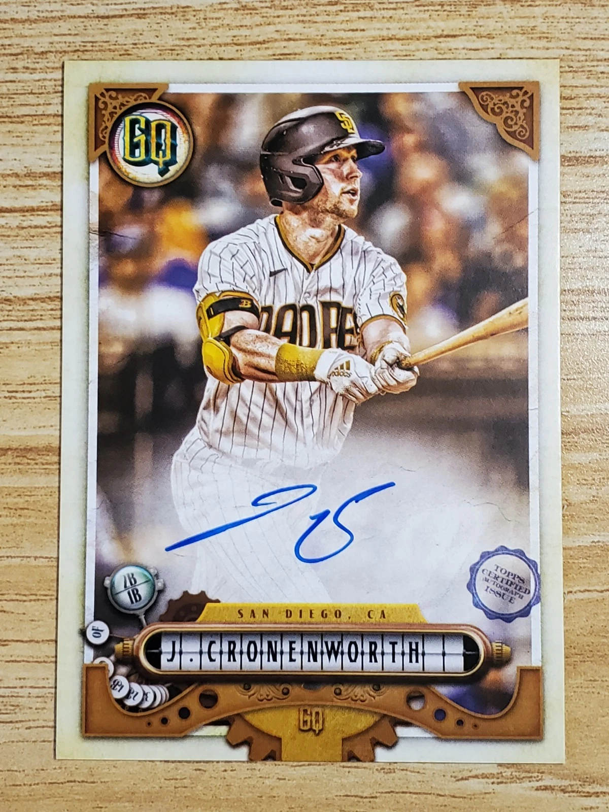 2022 Topps Gypsy Queen JAKE CRONENWORTH AUTO On Card #GQA-JCR SD Padres Signed