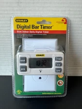 STANLEY Digital Bar Timer Slim Indoor Daily Digital Timer