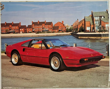 Ferrari 308 Gtsi Power Graphics Poster Pg962 16x20 Vintage Ferrari 308 Gtsi Power Graphics Poster Pg962 16x20 Vintage