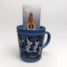 NWT Disney Sorcerer Mickey Mouse Mug & Broom Spoon FANTASIA CERAMIC CUP