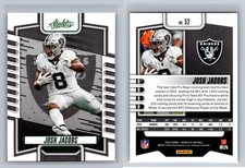 2023 Panini Absolute #52 Josh Jacobs Green