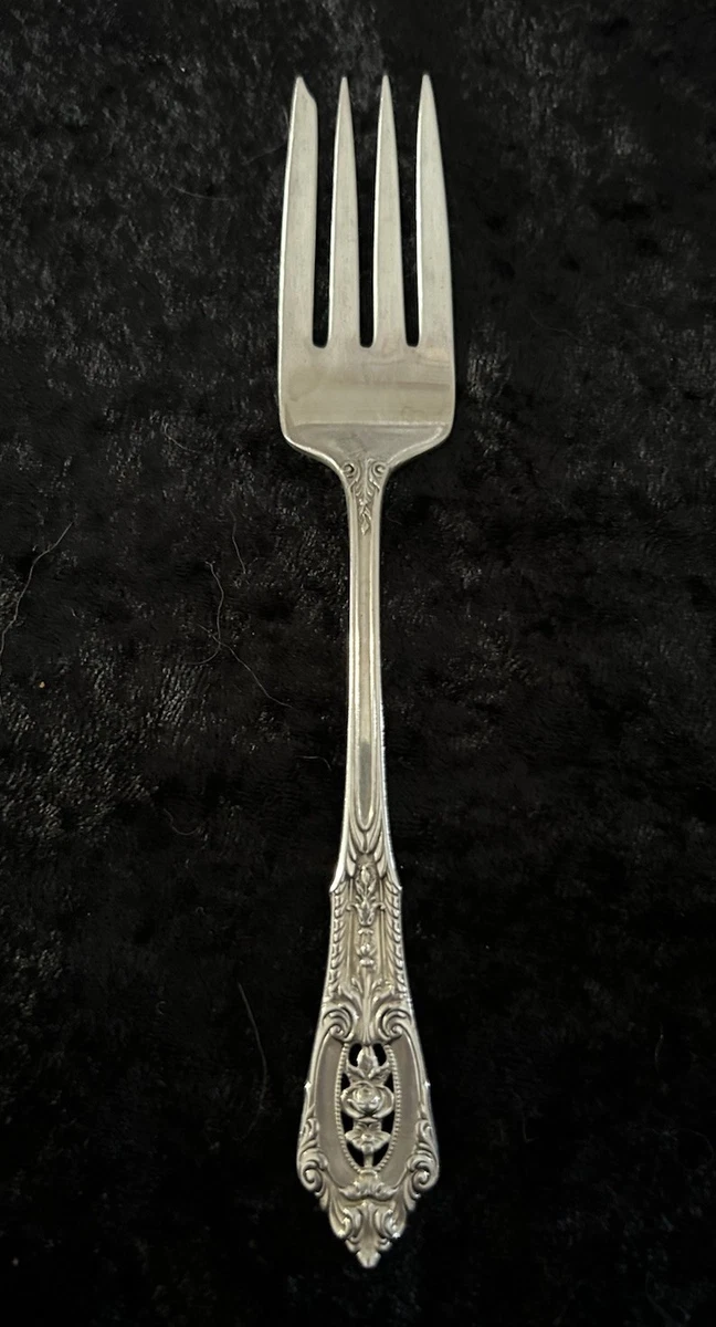 Wallace Rose Point Antique US Sterling Silver Flatware-Forks for