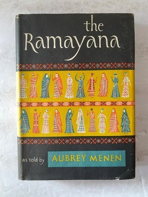 The Ramayana Aubrey Menen 1954 First Edition Epic Indian Mythology Scribner's