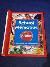 School Memories Photo Album Pre-School through 12th Grade - Never Used
